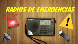 3 Radios de emergencia XHDATA D-328 - Retekess V115 - Tecsun PL-310ET