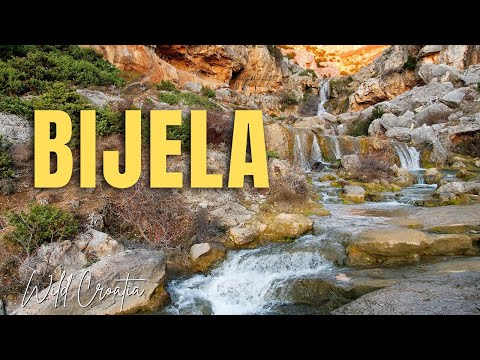 The Bijela River in Croatia