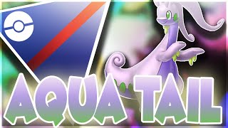 GOODRA WITH **BUFFED** AQUA TAIL IS AMAZING IN THE GREAT LEAGUE