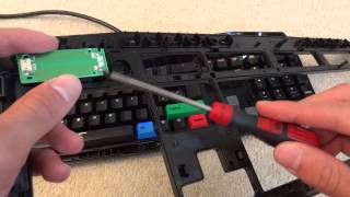 Logitech G710+ Mechanical Keyboard Disassembly - By TotallydubbedHD