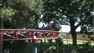 preview picture of video 'Buffalo Mountain Coaster - Drayton Manor - TPR UK Trip 2010'