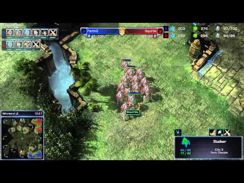 Parting (P) vs Squirtle (P) - G1 - StarCraft 2 - HOTS175