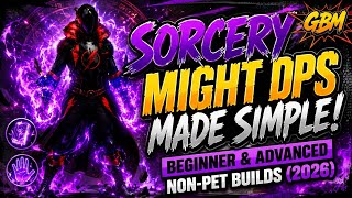 Sorcery Might DPS Made Simple!! Beginner & Advanced Builds (DCUO 2026)