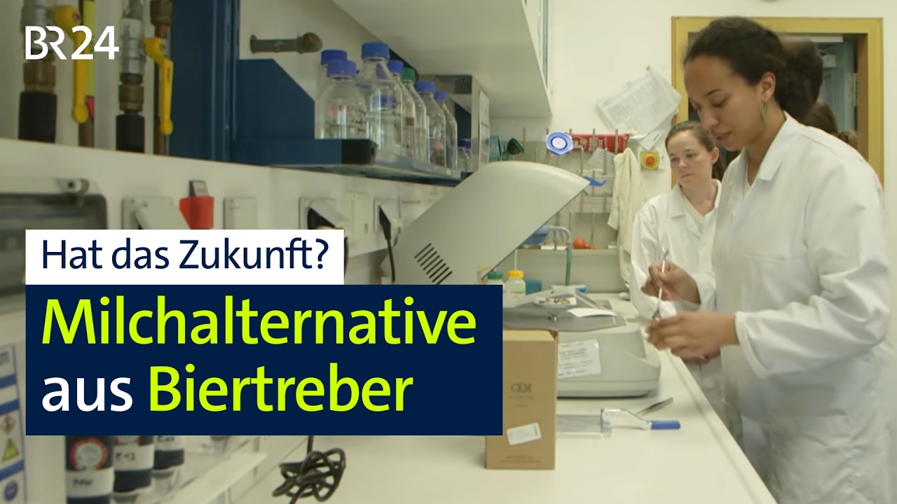 Milchalternative aus Biertreber: Startup will mit "Tremi" auf den Markt | Abendschau | BR24