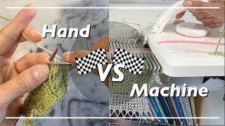 I Tested Hand Knitting vs Machine Knitting Speed - The Results Shocked Me