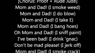 Proof ft. Rude Jude - M.A.D. (with lyrics)