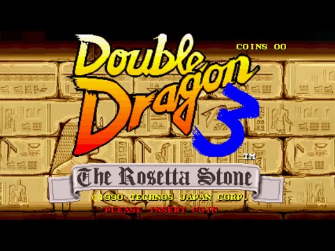 Double Dragon 3: The Rosetta Stone (Arcade)【Longplay】