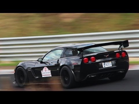 TUNED Corvette Z06 loud "SPACESHIP" sound! 1080