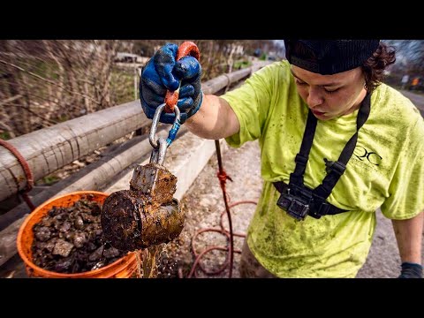 You Won’t Believe What He Found Magnet Fishing!! (Police Warning)