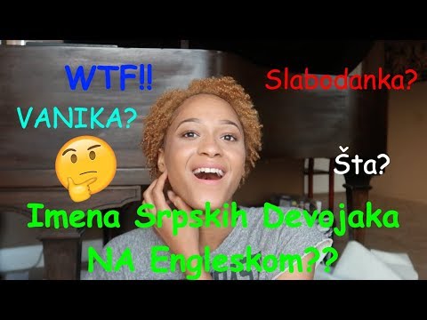 Serbian girl names in English!!!