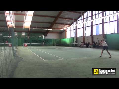 Österreichische U18-Hallenmeisterschaften 2011 - Karoline Kurz gegen Denise Maxl