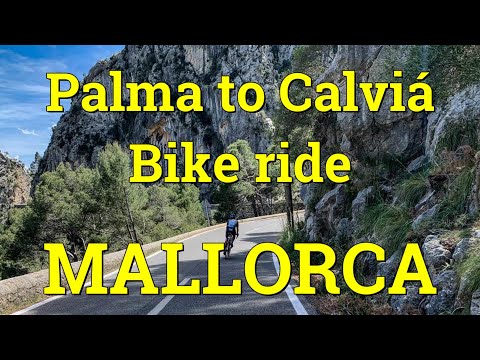 41 Minute bike ride from Palma to Calviá. Mallorca cycling paradise.