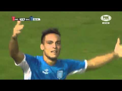 Racing 3 - Independiente 1 / Gol de Lautaro Martínez