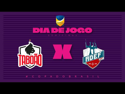 Copa do Brasil Feminino 2025 | Taboao Magnus x APCEF ADEF | Semifinal Volta | Ao vivo
