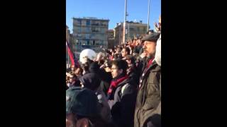 preview picture of video 'Coro dei tifosi del Bologna in Entella-Bologna (24/01/2015)'