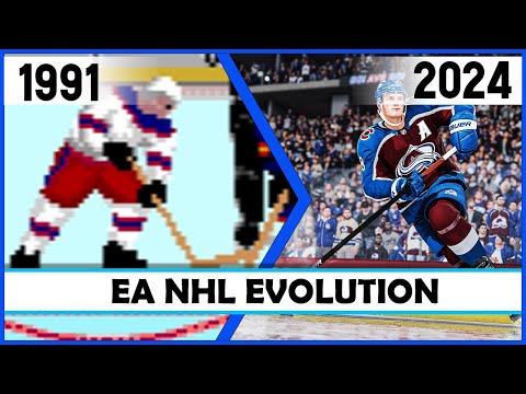 EA NHL, the evolution [1991 - 2024]