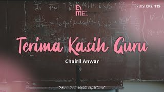 Download lagu Puisi Hari Guru | Terima Kasih Guru - Chairil Anwar ( Podcast Puisi 115 ) mp3 Download lagu Puisi Hari Guru | Terima Kasih Guru - Chairil Anwar ( Podcast Puisi 115 ) mp3
