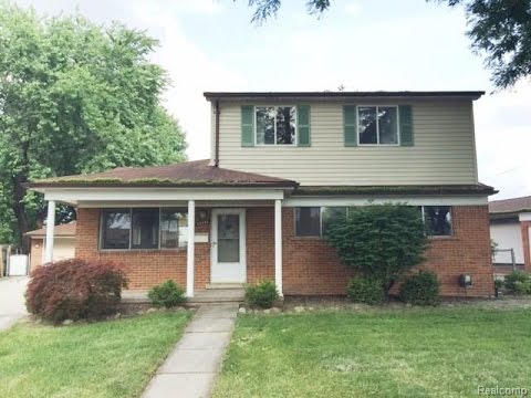 Warren Michigan Home For Sale, Warren House Values, Gunston Ave