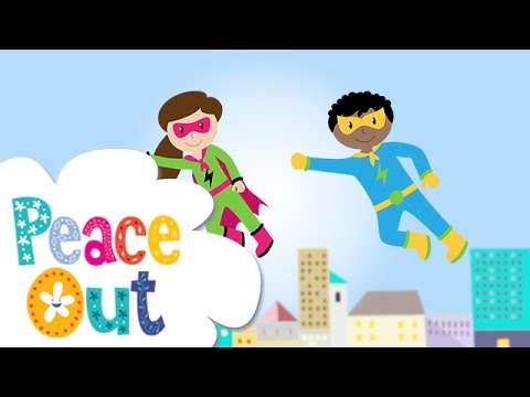Superhero Flying (Peace Out: Guided Meditation for Kids) | Cosmic Kids