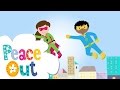 Superhero Flying Peace Out Guided Meditation For Kids Cosmic Kids