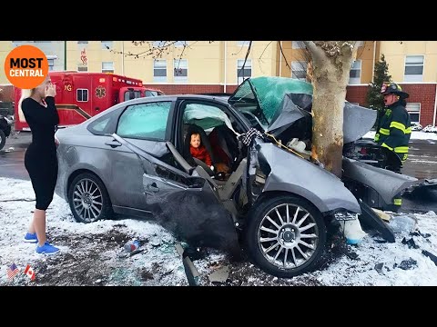 Top 50 Brutal Car Crashes of 2025 — When Idiots in Cars Meet Instant Karma