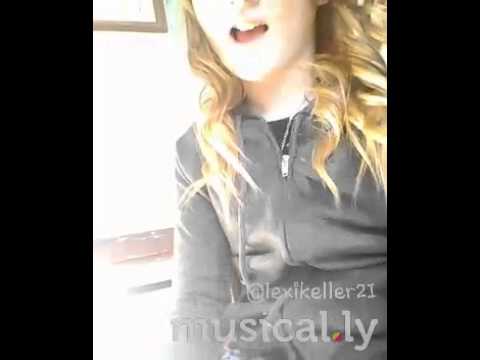 Lexi and Abbey singing