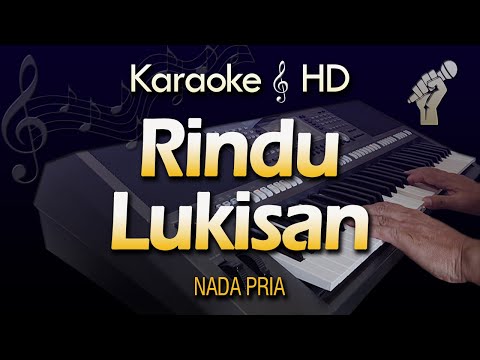 RINDU LUKISAN - Karaoke Nada Pria