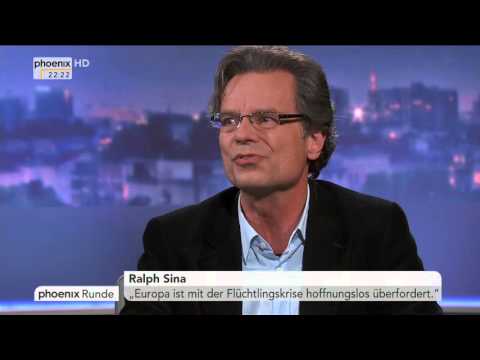 "Europa an der Grenze - Abschotten gegen Flüchtlinge?" - phoenix Runde vom 08.10.2015