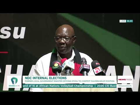 Dr Akwasi Opong Fosu Enters NDC National Chairmanship Race
