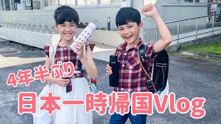 4年半ぶり!日本一時帰国Vlog