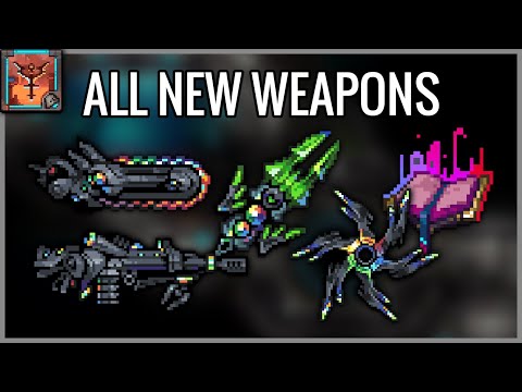 All New Weapons - Terraria Calamity v1.5 Draedon Update
