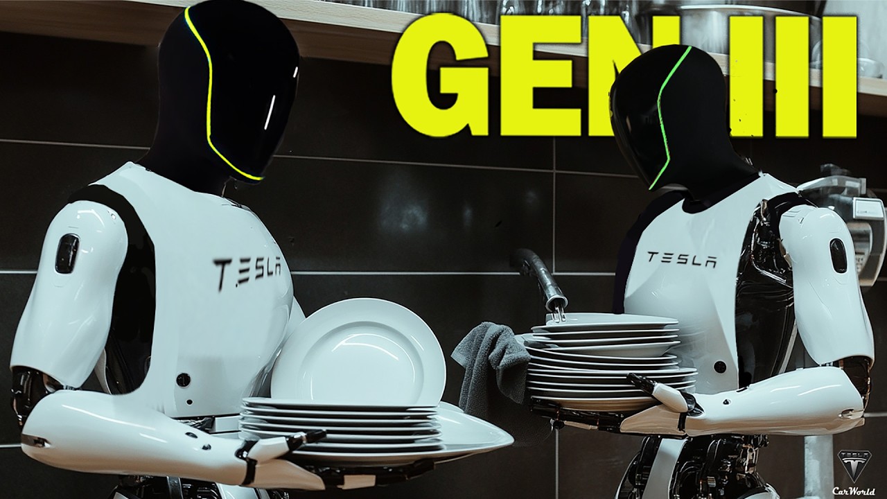 BIG Updates Tesla Optimus Robot Gen 3 ! Elon Musk Shows New Features, Actions & Incredible Tasks