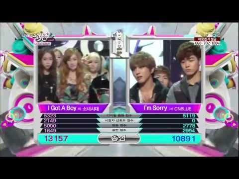 130125 Winner To Day - SNSD - Got A Boy - @ Music Bank