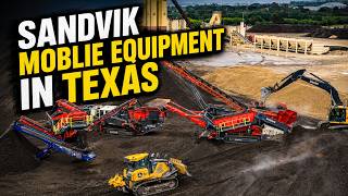 Comal Aggregates Invests in Sandvik  Mobile Equipment