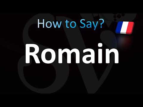 How to Pronounce Romain (CORRECTLY!)