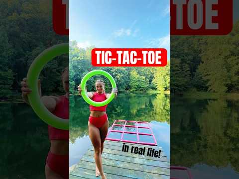Playing HUMAN ‘TIC-TAC-TOE’ In The Pond (pt.2)