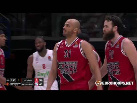 AX Armani Exchange Milan - FC Bayern Munich 92-89: Shavon Shields (34 points, career high)