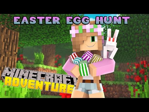 Minecraft - Little Kelly Adventures : EASTER EGG HUNT AND CANDY KINGDOM!