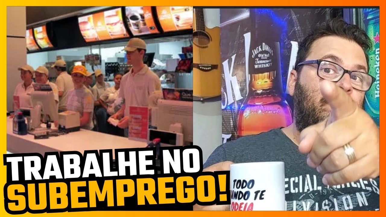 10 VANTAGENS DE TRABALHAR NO SUBEMPREGO!