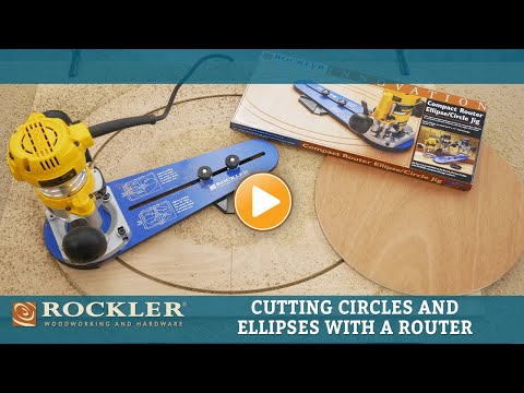 Cutting Circles and Ellipses with the Rockler Circle Cutting Jig