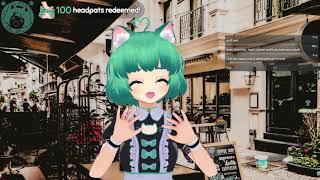 catgirl maid gets mad at playing cards #vtuber | [ENG/日本語]