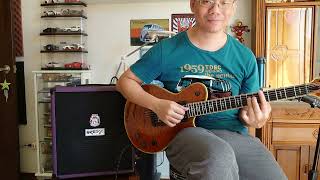 Video thumbnail for Orange Crush Bass 50 Amp For Michael Kelly Patriot Premium Electric Guitar by 尤鳳鵬（Sunny Yu）