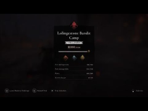 Lolingestone Bandit Camp Bear mastery Assassin's Creed Valhalla
