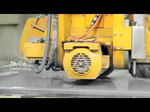 Bridge saw machining | Cutting sequence