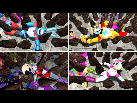 DISMEMBERING Animatronics from FNAF - Blade and Sorcery VR Mods (U10)