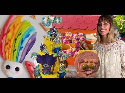 Manos a la Obra Tv 2022 Programa 28 Decoración de Tortas Pic Nic Creativo  Candy Bar Modelado