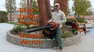 Black & Decker Cordless Sweeper Vacuum - Unboxing and Review