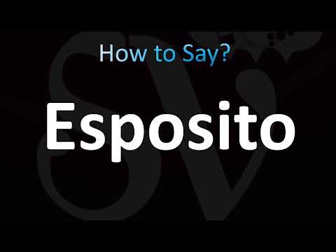 How to Pronounce Esposito (CORRECTLY!)
