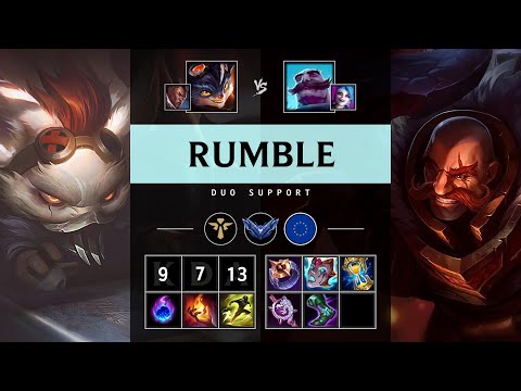 Rumble Support vs Braum - EUW Diamond Patch 25.12