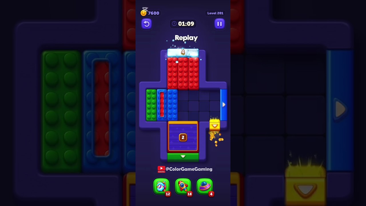 Miniatura de Block Out nivel 201